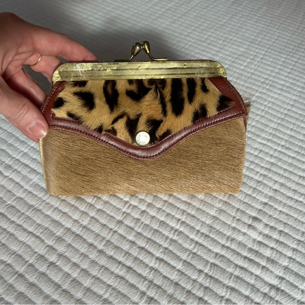 Vintage Fur Wallet
